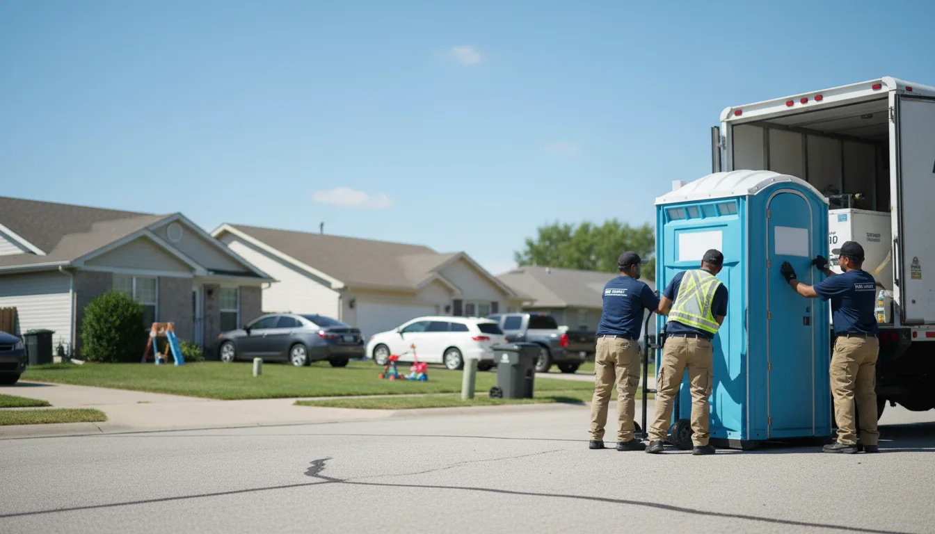 Standard Porta Potty Rentals in Mansfield, IL near me